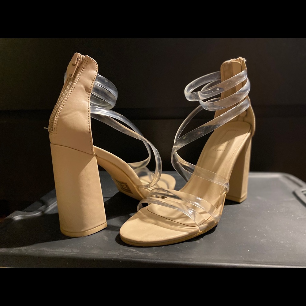 Forever 21 Clear Heels - Picture 2 of 3